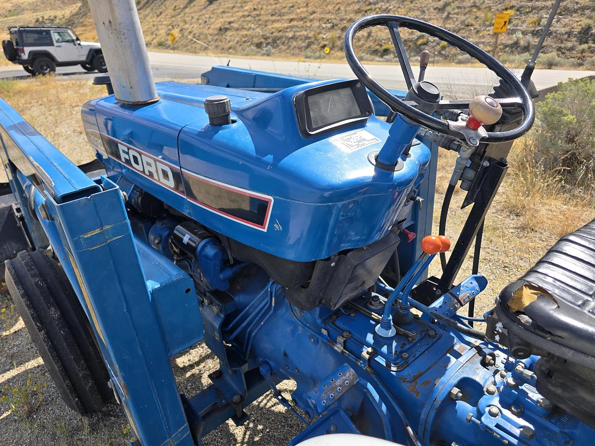 Used 1991 Ford 3930 Tractor w/ Loader w/ 4 Attachments ** 1100 original hrs **
