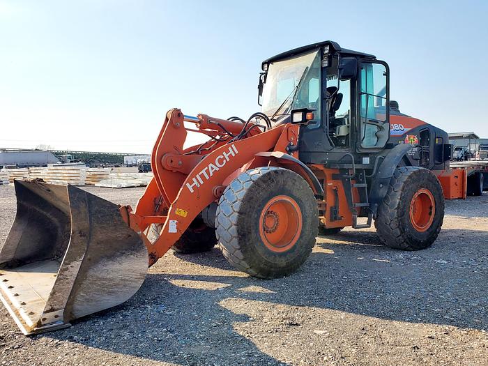 Used 2021 Hitachi ZW180-6 Wheel Loader w/ 3800 hrs