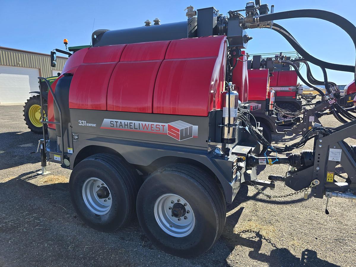 Used 2024 Massey Ferguson 1844S Baler + Staheli DewPoint 331 Hay Steamer