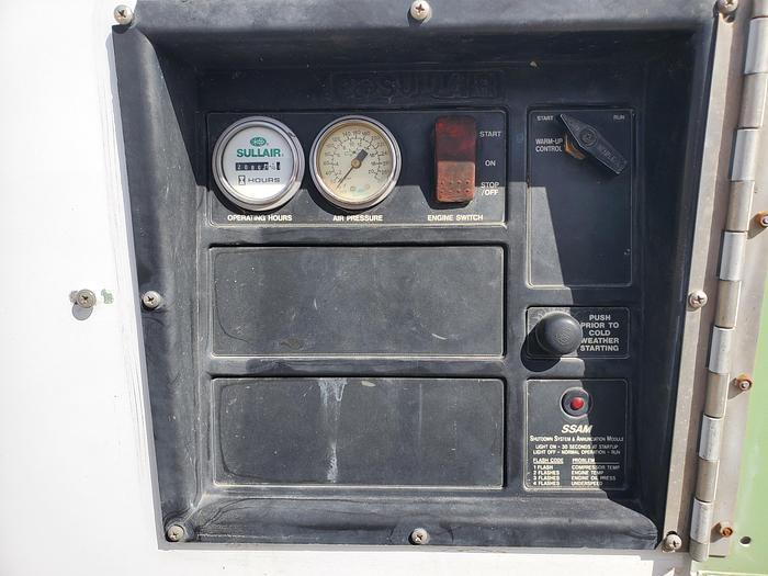 Used Sullair 185 CFM Air Compressor