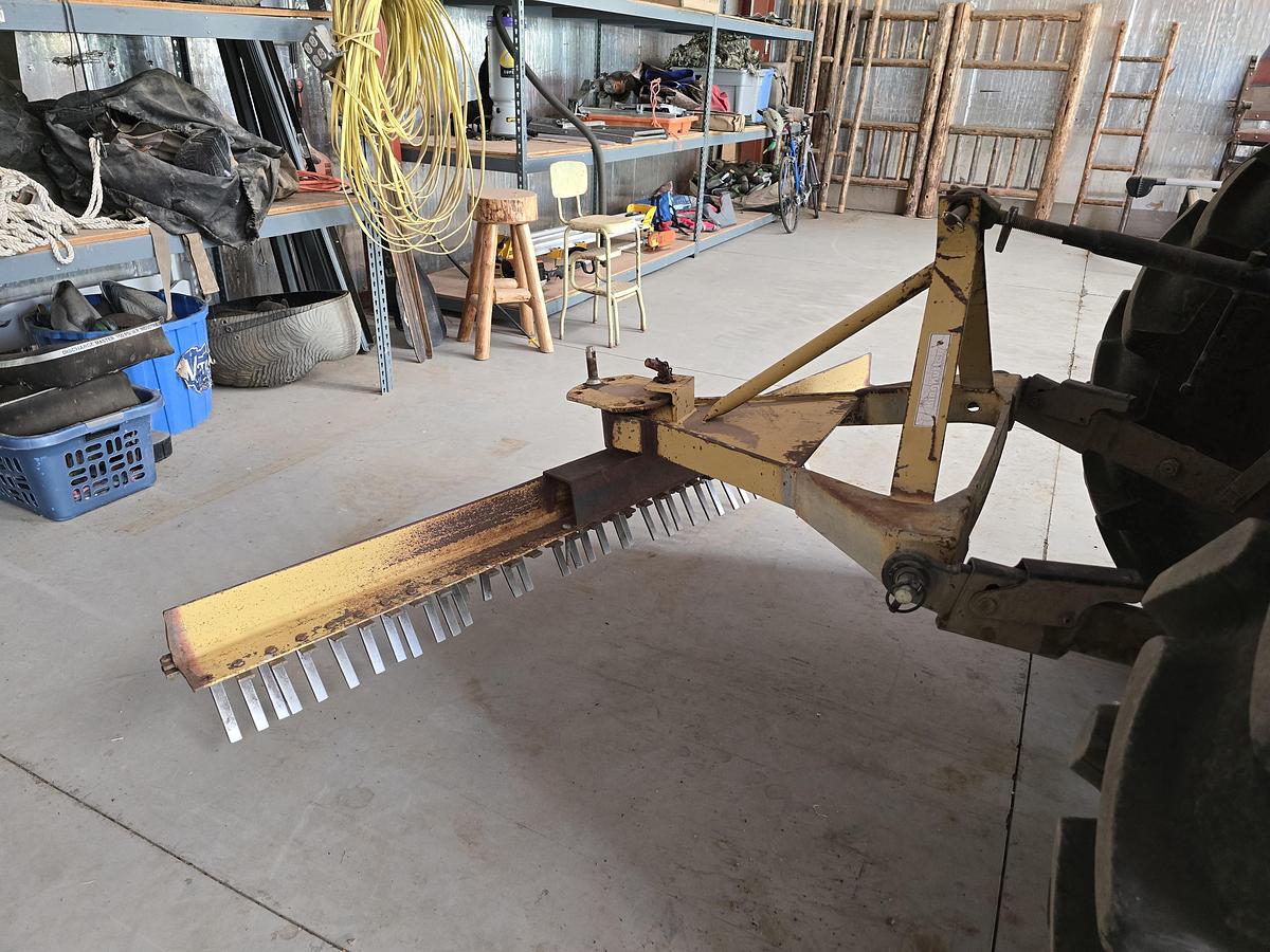 Used 6' KingKutter 3pt Landscape Rake