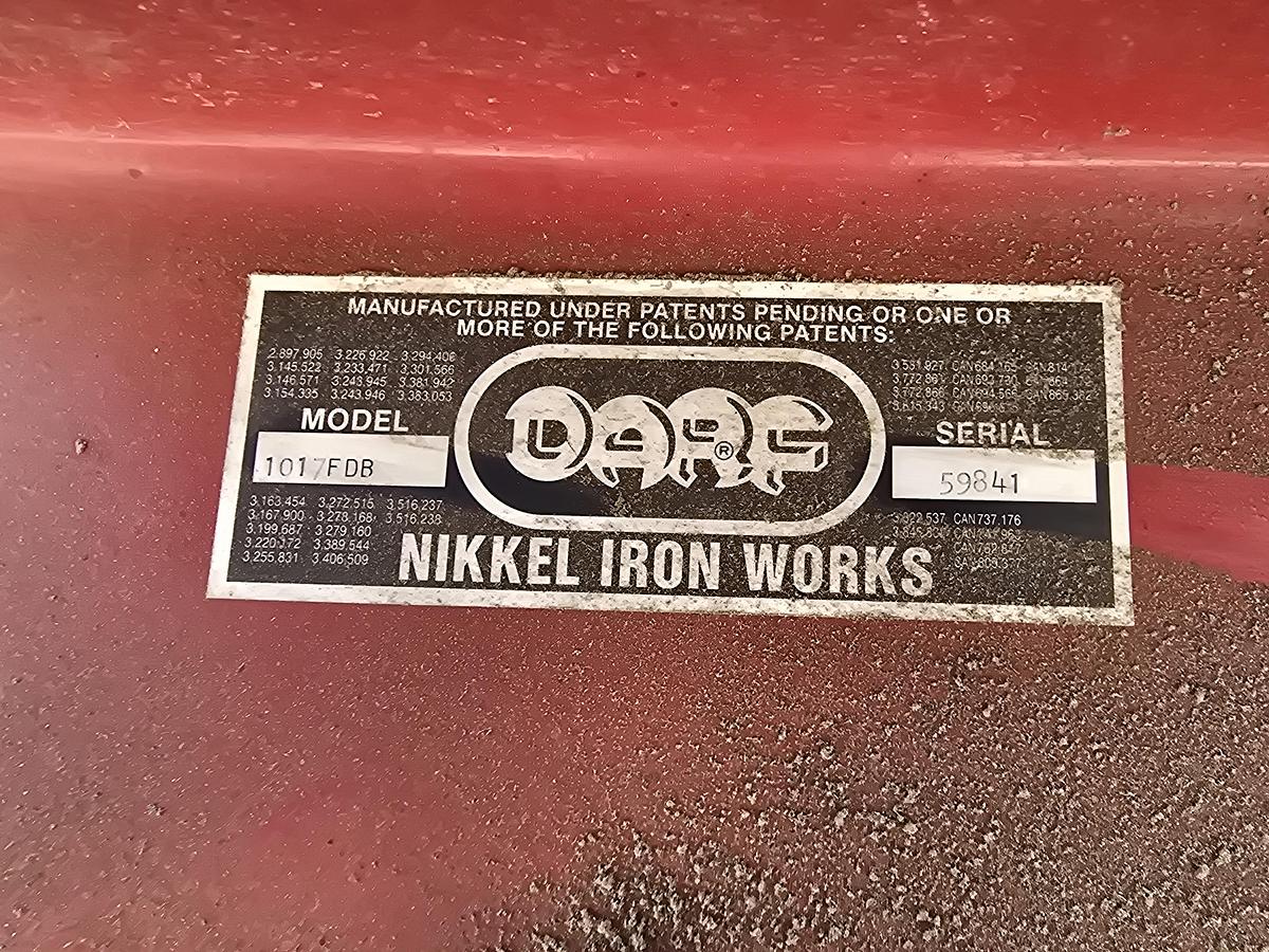 Used Darf 1017FDB Wheel Rake