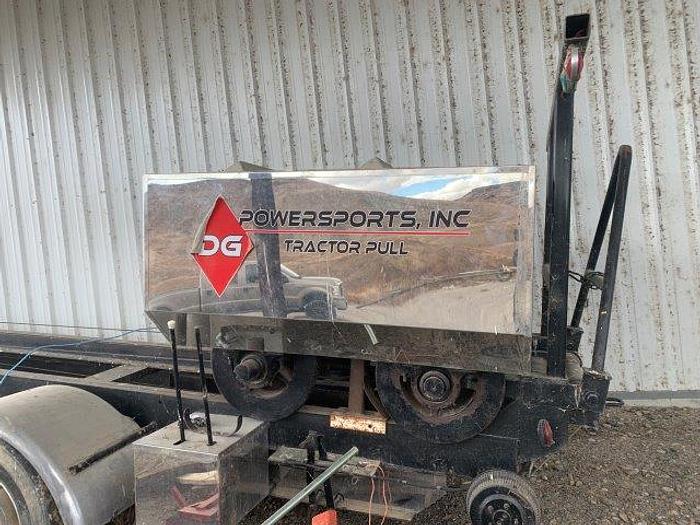 Used Custom Tractor Pulling Sled