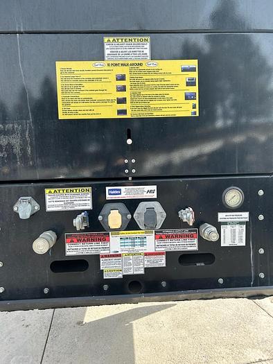 Used 2021 Trout River 37' Live Bottom / Belt Trailer ** Like New **