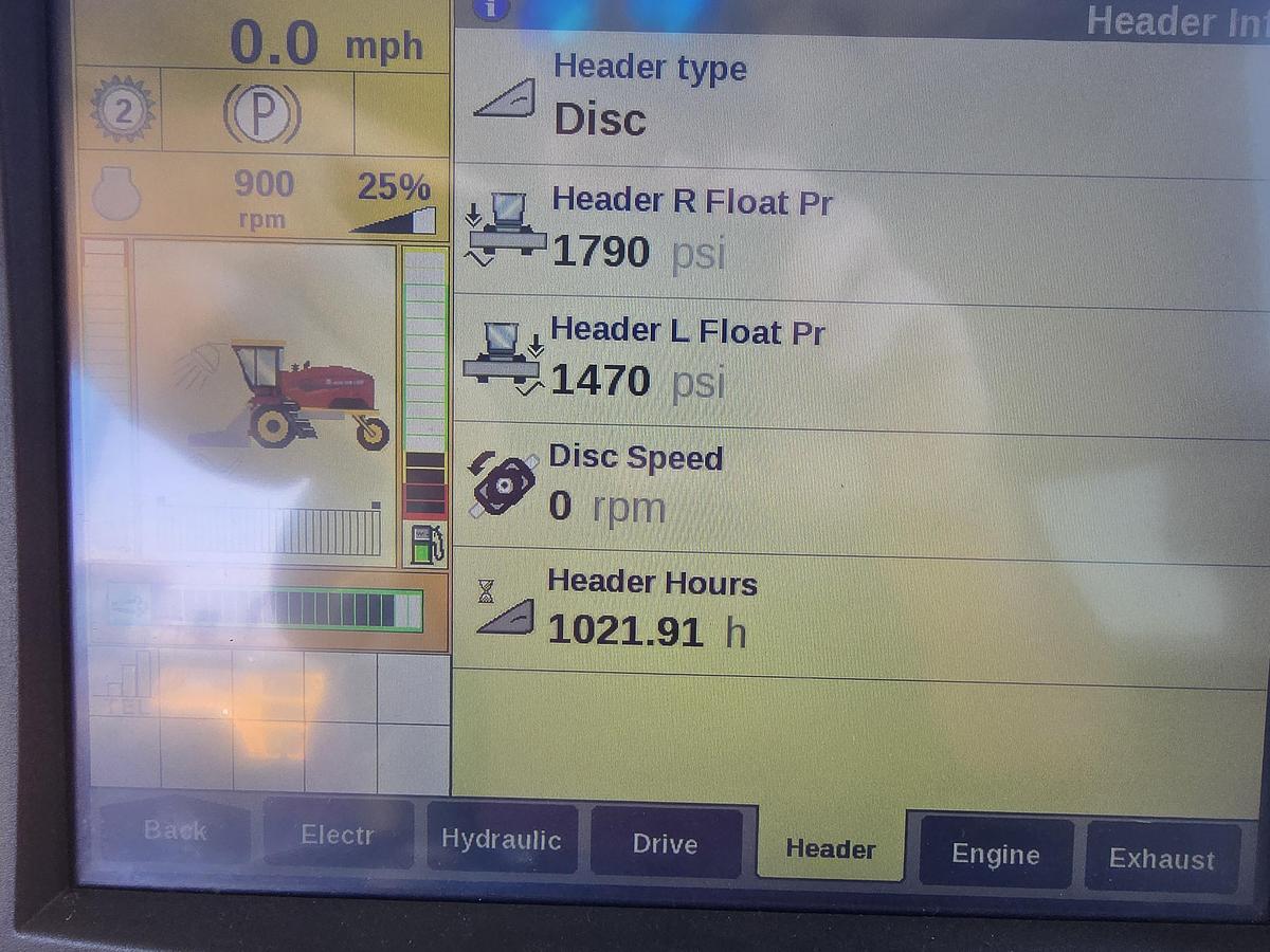 Used 2025 New Holland SR260 Plus Rotary Windrower