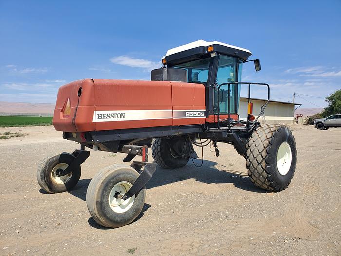 Used 2003 Hesston 8550S Rotary Windrower w/ 3300 hrs