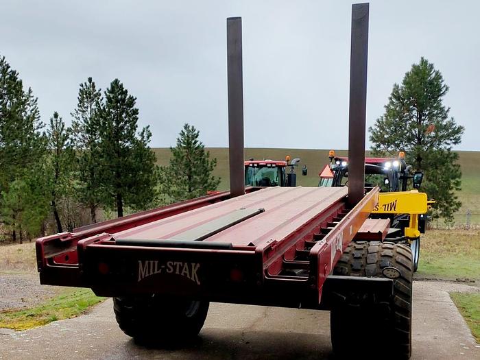 Used 2018 Mil-Stak PT/2150 Bale Stacker w/ 18k Bales