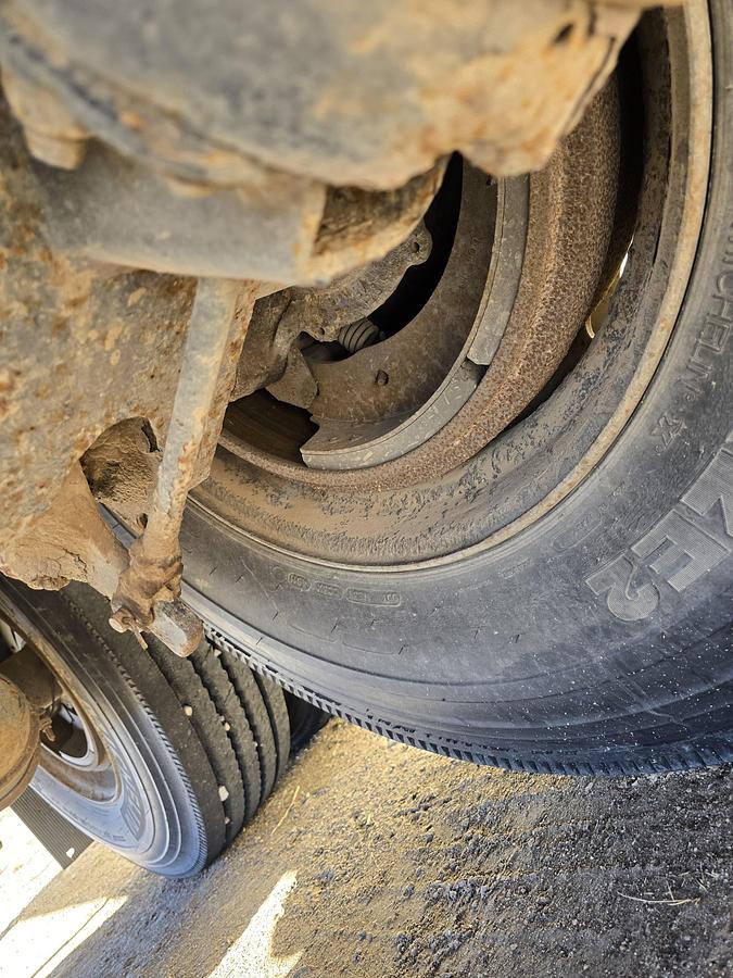 Used 48' Transcraft Flatbed Hay Trailer