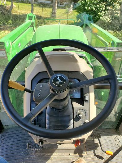 Used 2021 John Deere 6105E Tractor w/ Loader - 600 Hrs