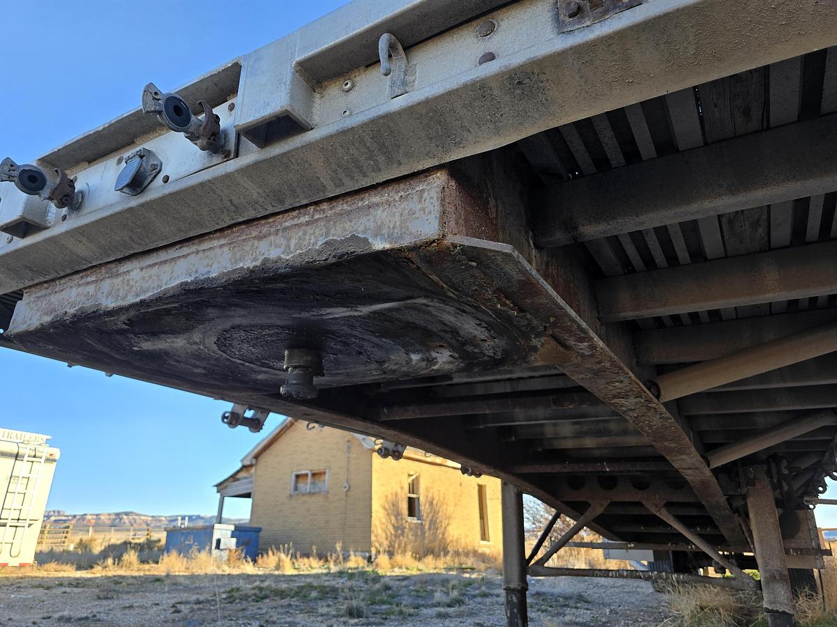 Used 48' Western Flatbed Hay Trailer