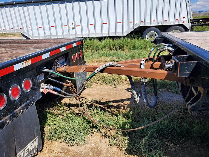 Used 2016 Western Flatbed Triple Trailer Set - 30' + 24' + 24'