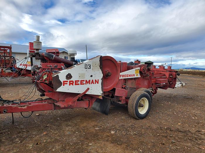Used Freeman 370T Engine Baler w/ 3200 hrs