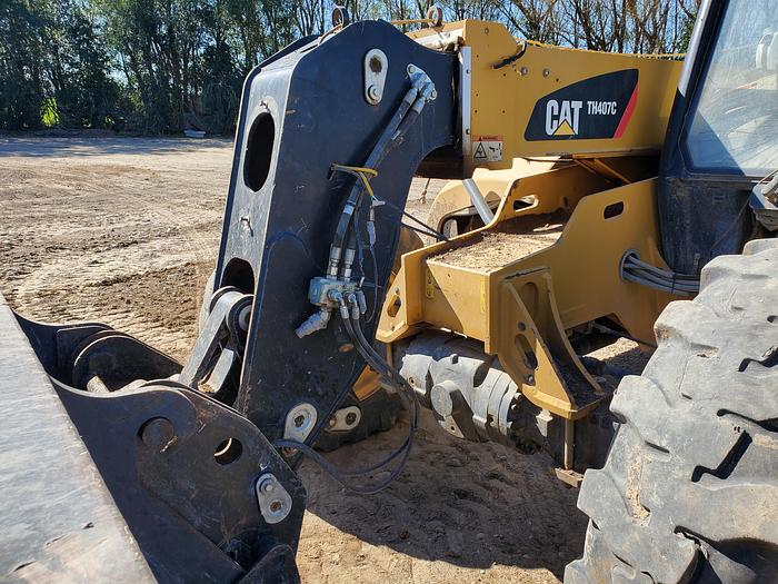 Used 2015 Cat TH407C Telehandler - 3500 hrs