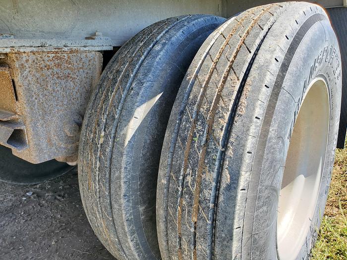 Used 48' + 30' Hay / Flatbed Trailer Set - Reinke w/ Western