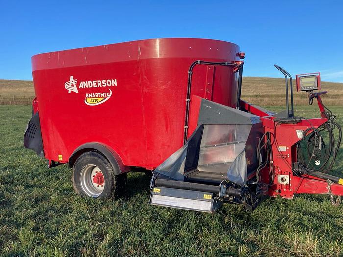 Used 2018 Anderson A520FD Vertical Feed Mixer
