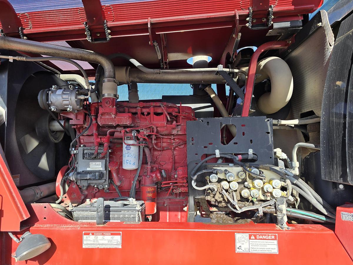 Used 2014 New Holland H8080 Rotary Windrower w/ Newer Header