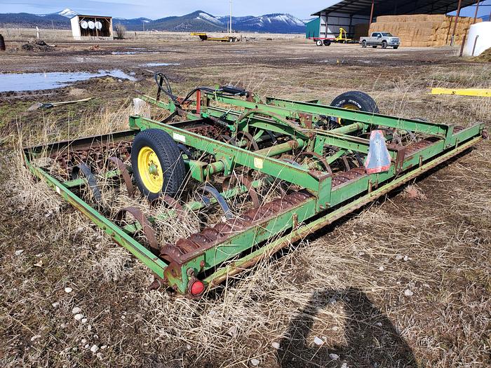 Used 15' John Deere 970 Roller Harrow / Culti-Mulcher