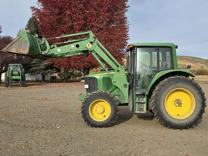 Used 2002 John Deere 6420 Tractor w/ Loader