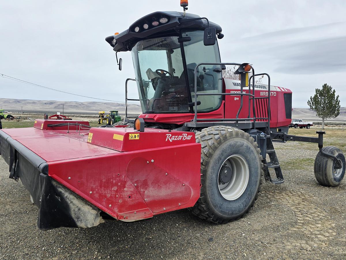 Used 2019 Massey Ferguson WR9970 Windrower w/ 1600 hrs