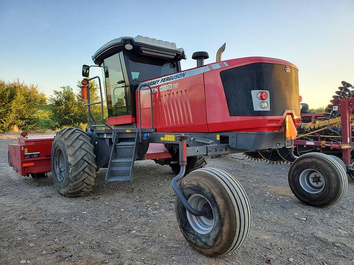 Used 2014 Massey Ferguson WR9770 Windrower