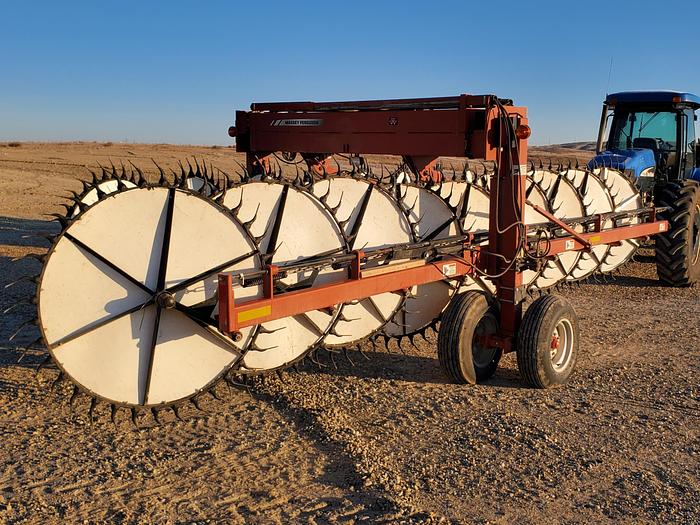 Used Massey 5130 Wheel Rake - same as H&S HDII-17