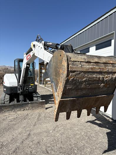 Used 2023 Bobcat E50 R2 Excavator***Long Arm, Thumb, Angle Blad, Factory Warranty***