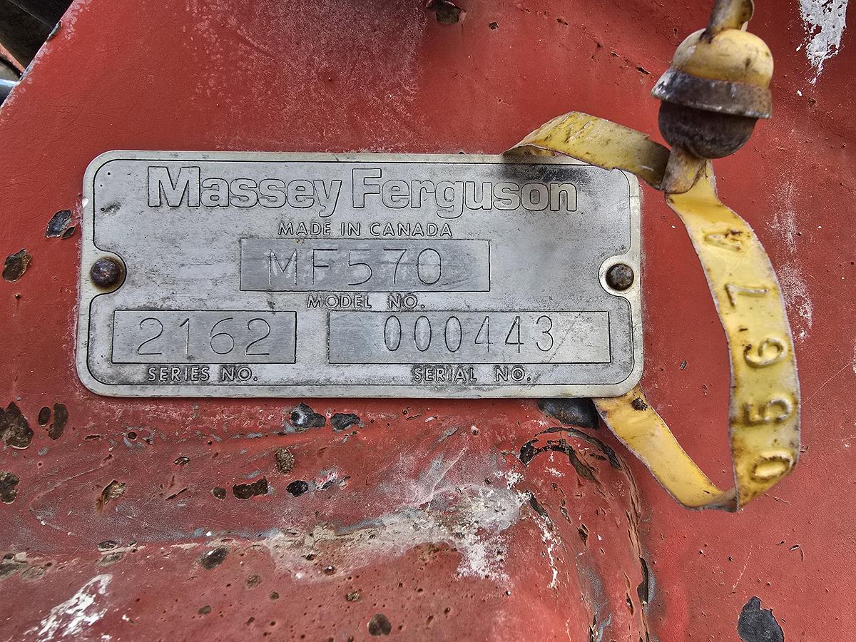 Used Massey Ferguson 570 Plow - 4 Bottom