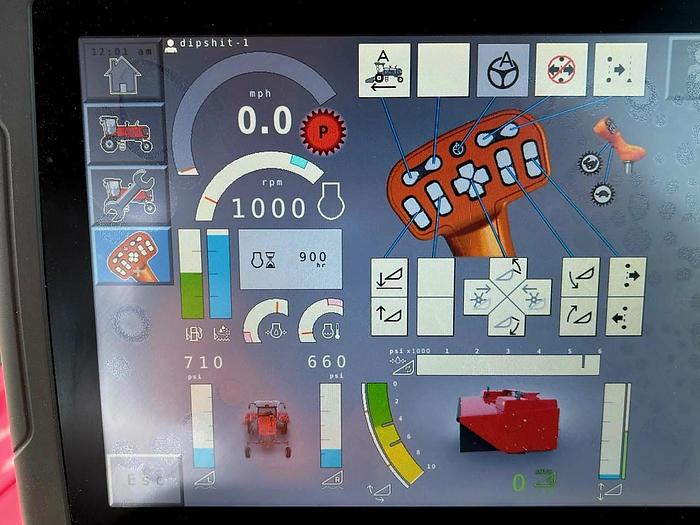 Used Massey Ferguson WR9980 Windrower w/ 900 eng hrs