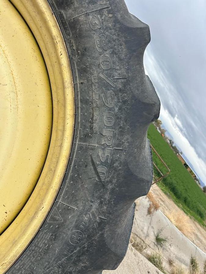 Used GoodYear 380/90R50 Tire Set for John Deere 8000 Series