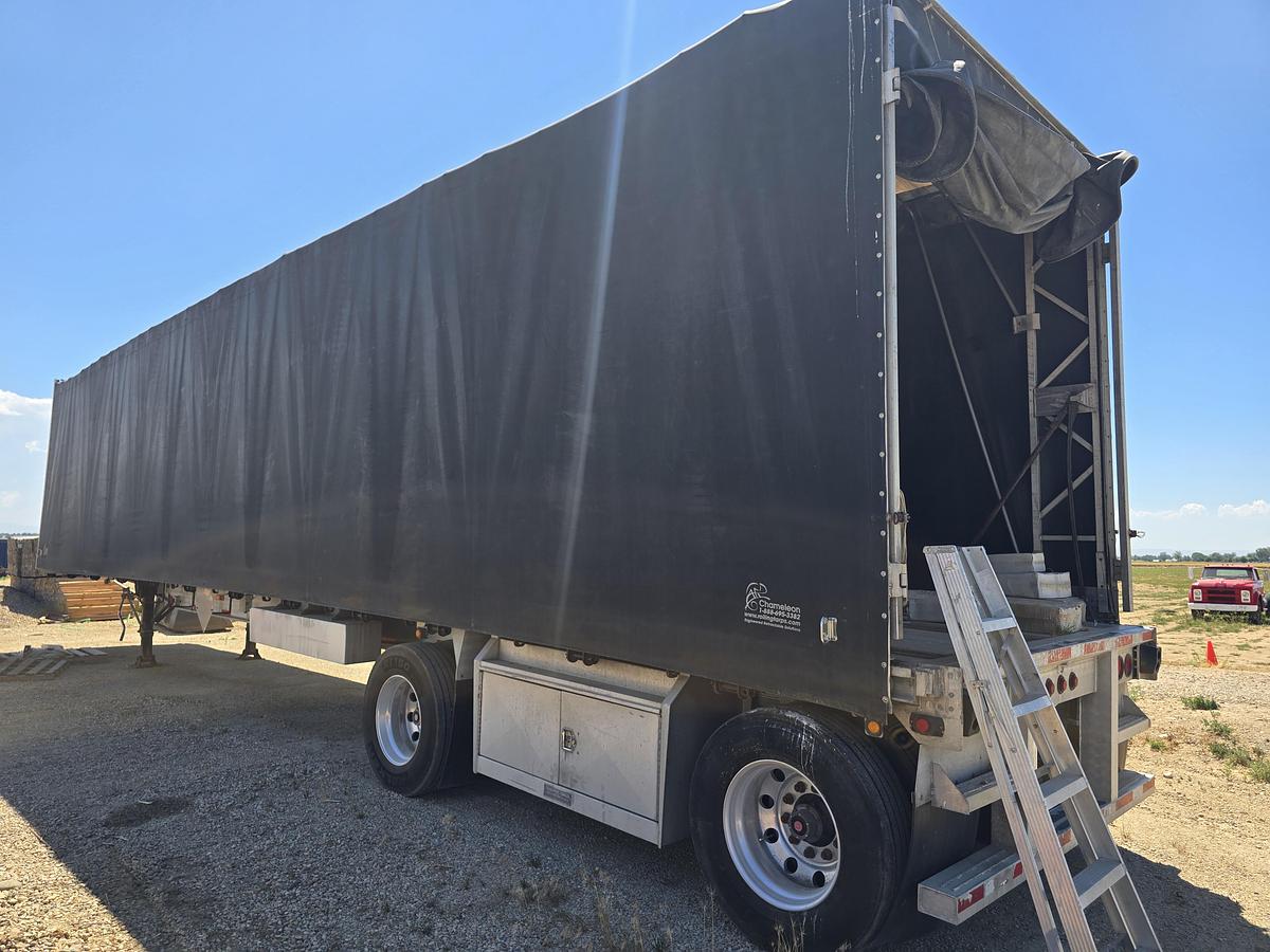 Used 2003 Ravens 48' Curtainside Trailer