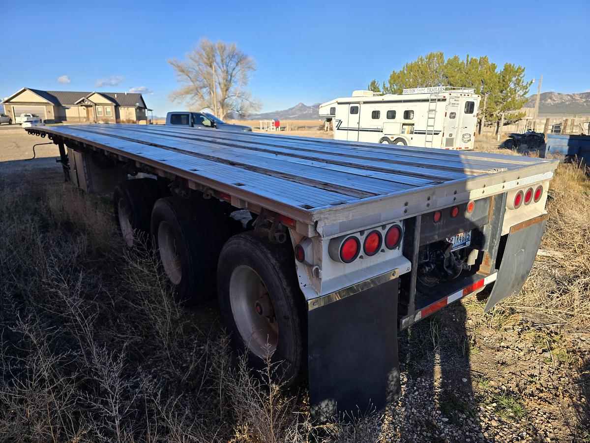 Used 48' Western Flatbed Hay Trailer