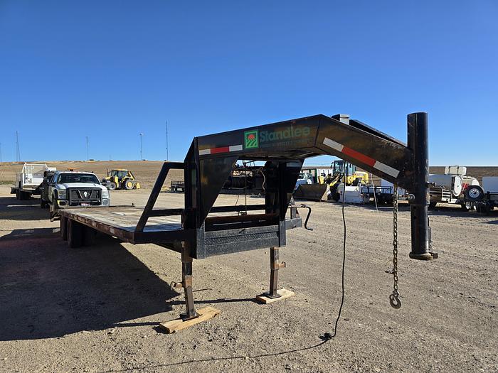 Used 30' Custom Built Gooseneck Equipment Trailer