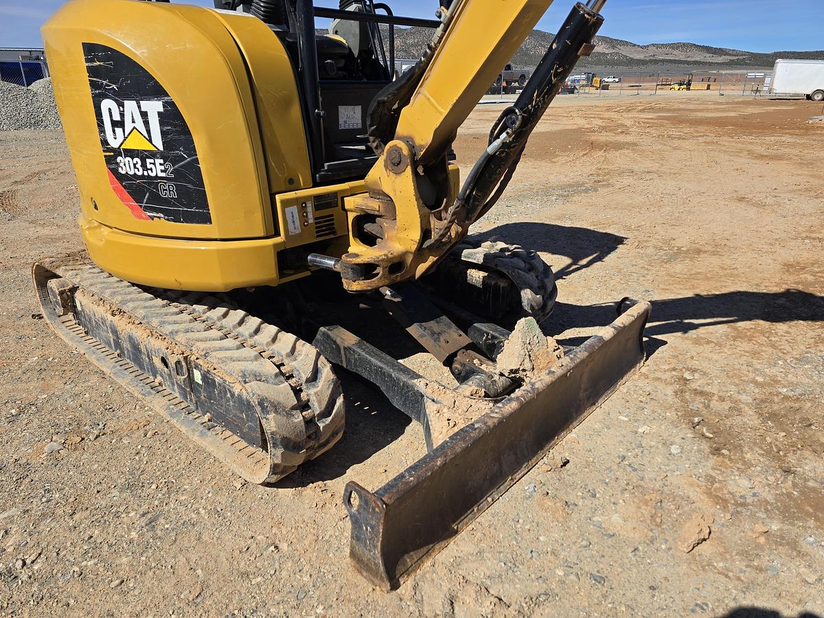 Used 2018 Caterpillar 303.5E2 Mini-Excavator