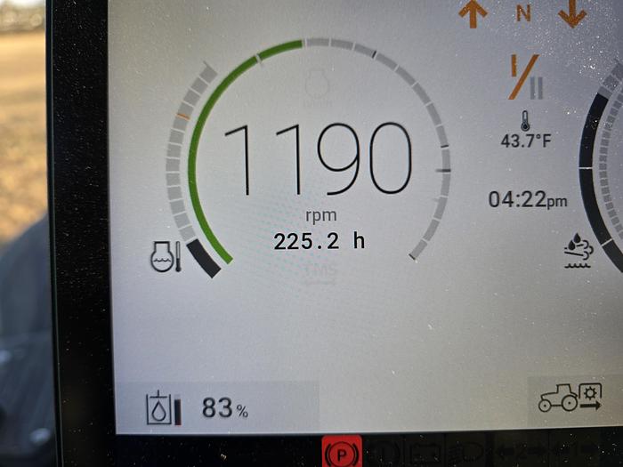 Used 2023 Fendt 514 Tractor w/ Loader - 225 hrs