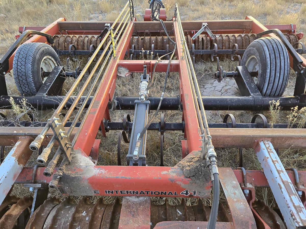 Used 15' Case 415 Roller Harrow