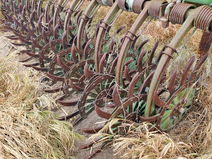Used 21' John Deere 400 Rotary Hoe