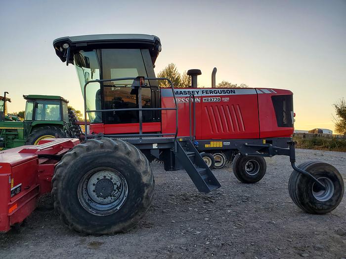 Used 2014 Massey Ferguson WR9770 Windrower
