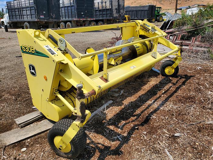 Used 2009 John Deere 7450 Forage Harvester w/ 2 Headers