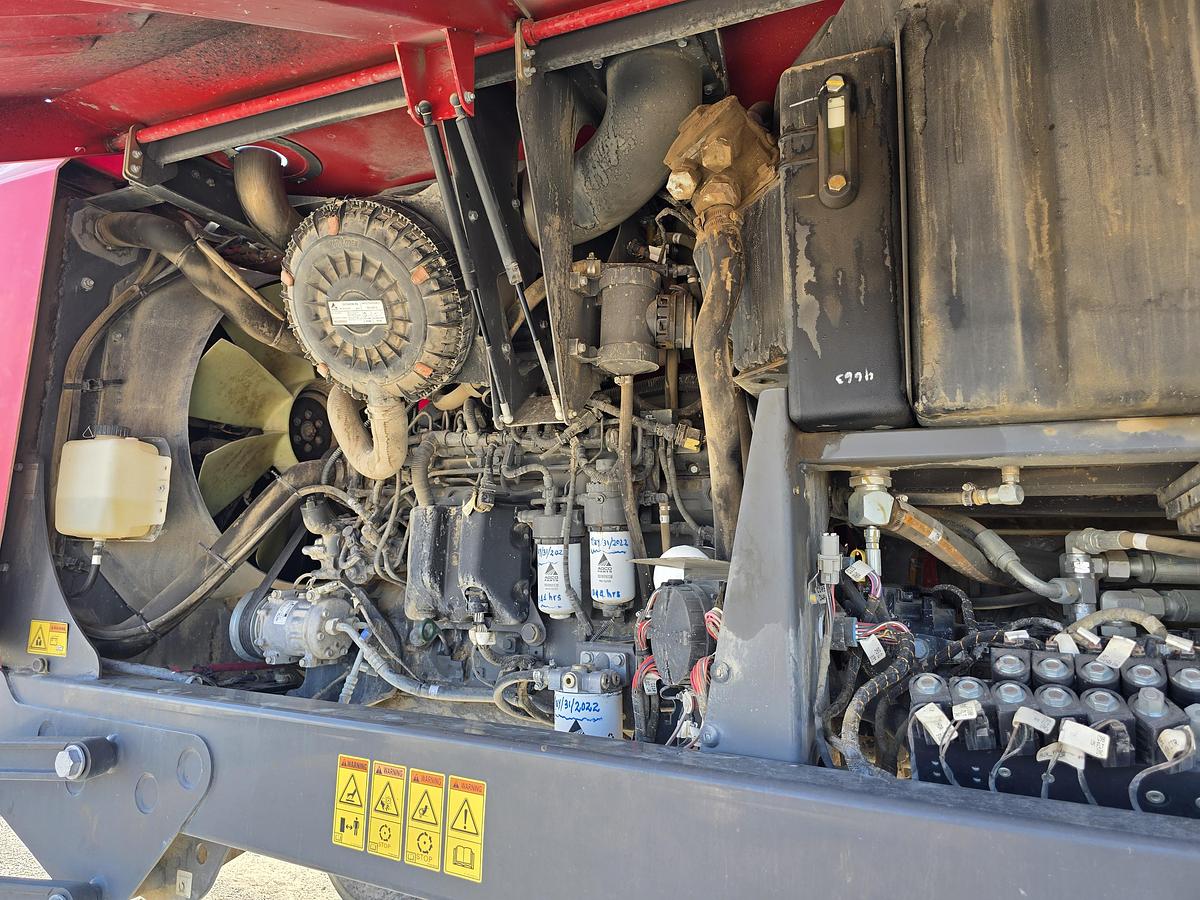 Used 2015 Massey Ferguson WR9870 Rotary Windrower w/ 1600 hrs
