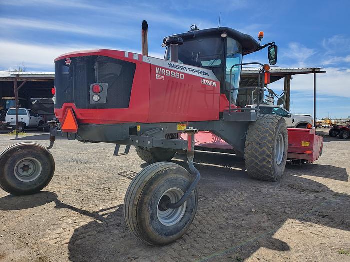 Used 2020 Massey Ferguson WR9980 Windrower w/ 1600 hrs