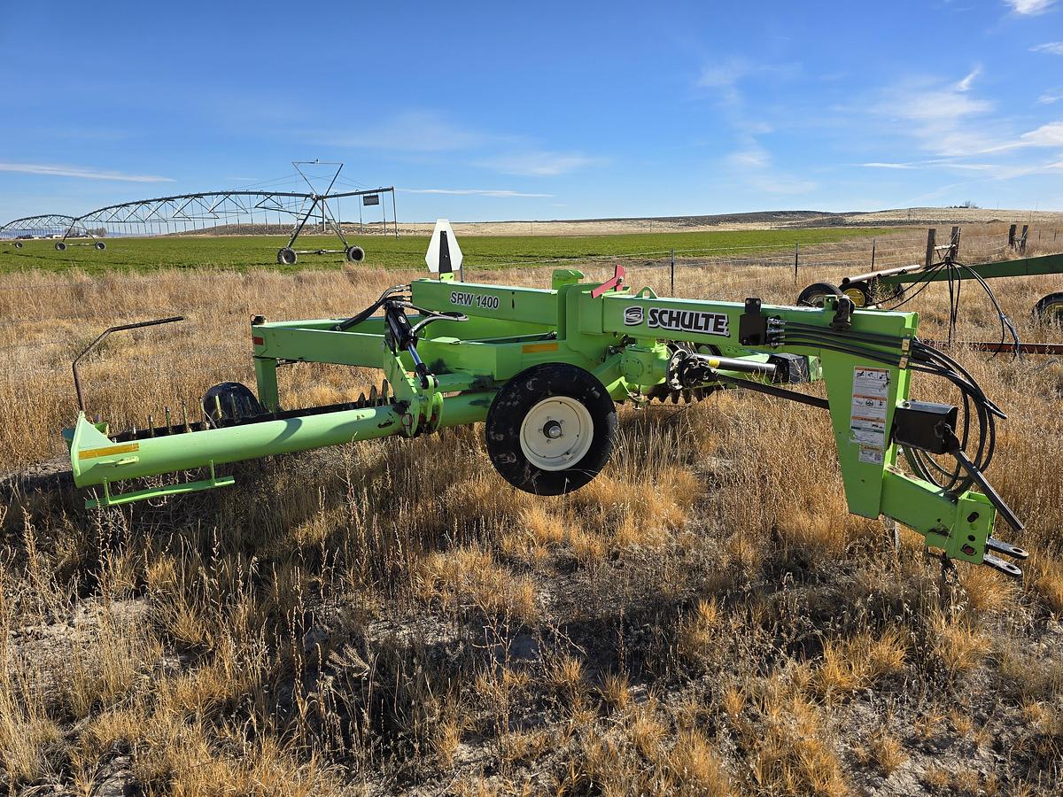Used Schulte SRW 1400 Rock Rake