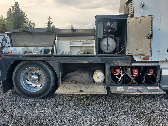 Used Freightliner FLD120 Service Truck / Toy Hauler