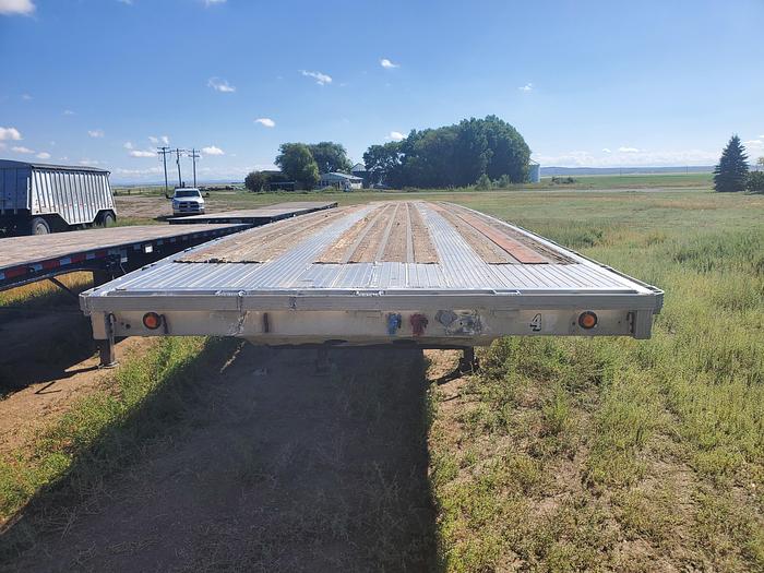 Used 48' + 30' Hay / Flatbed Trailer Set - Reinke w/ Western