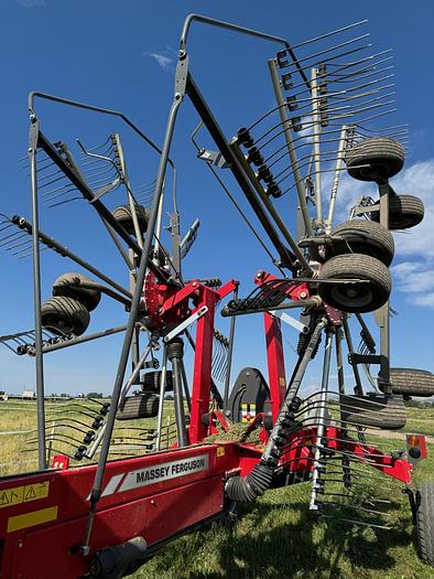 Used 2022 Massey Ferguson RK802 TRC-PRO Rotary Rake ** Like New **