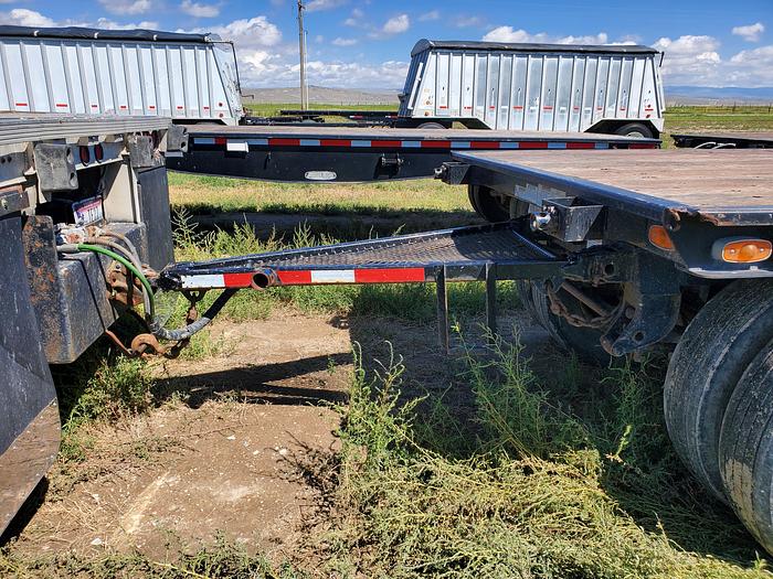 Used 48' + 30' Hay / Flatbed Trailer Set - Reinke w/ Western