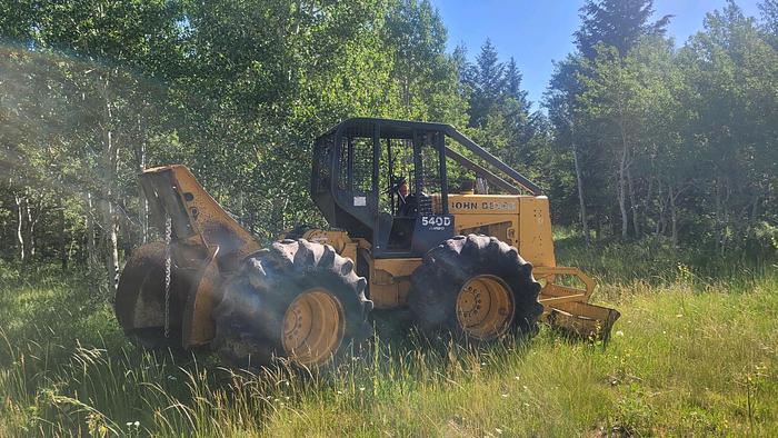 Used John Deere 540D Log Skidder