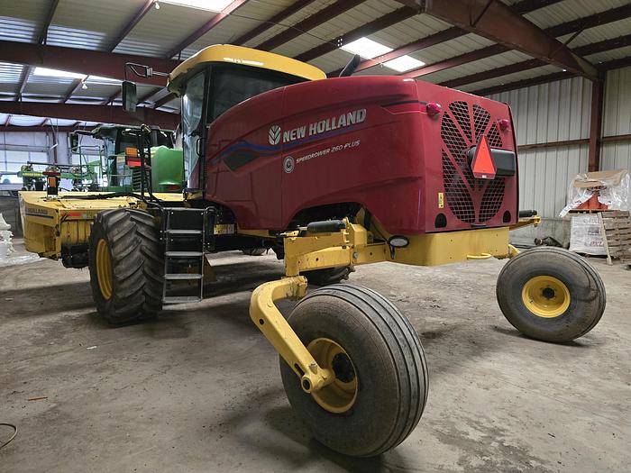 Used 2023 New Holland SR260 Plus Windrower w/ 390 eng hrs
