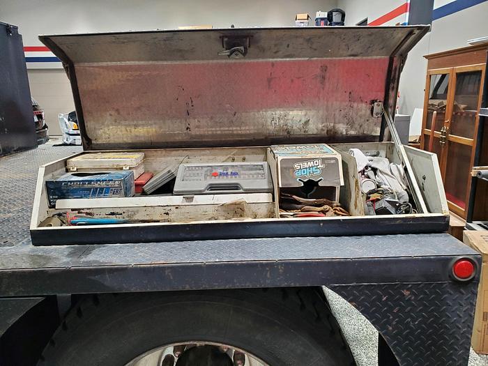 Used Freightliner FLD120 Service Truck / Toy Hauler