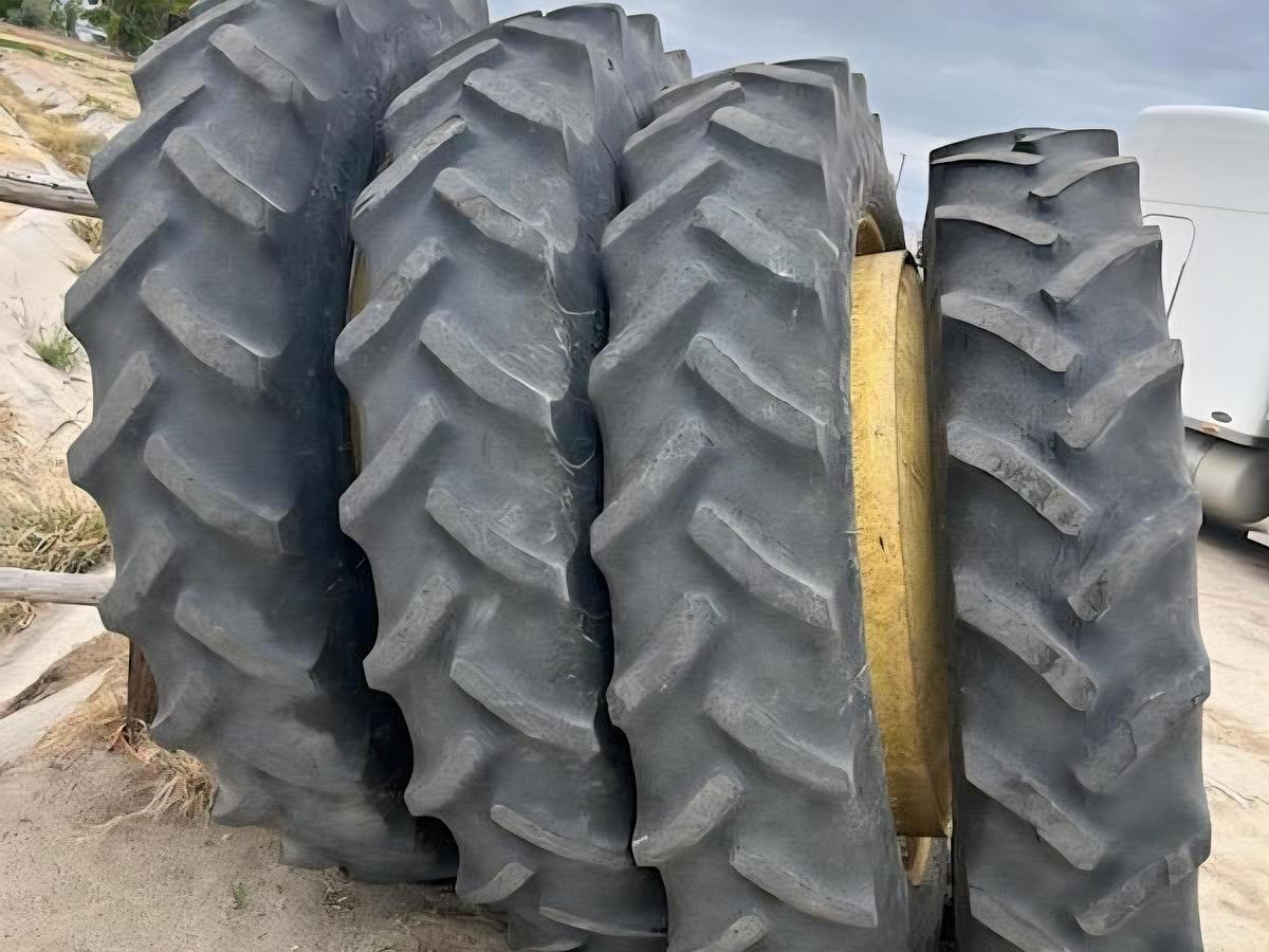 Used GoodYear 380/90R50 Tire Set for John Deere 8000 Series