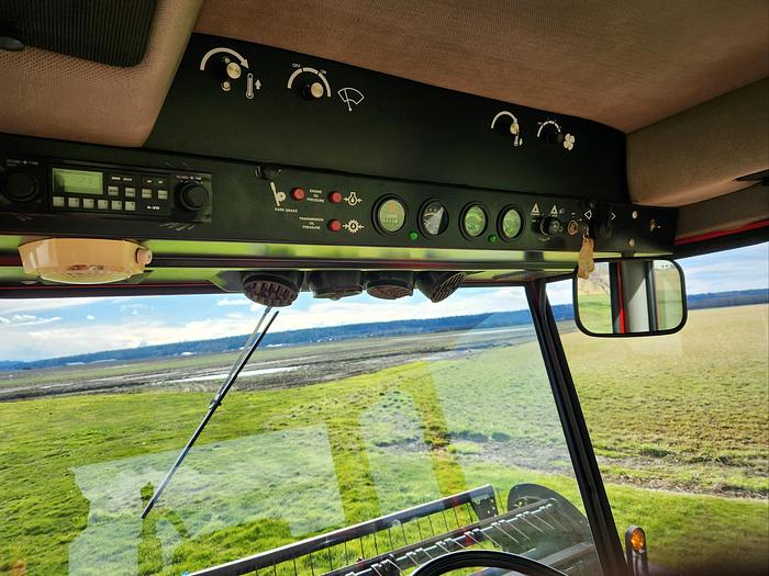 Used MacDon 7000 Windrower w/ 14' Grass Seed Header